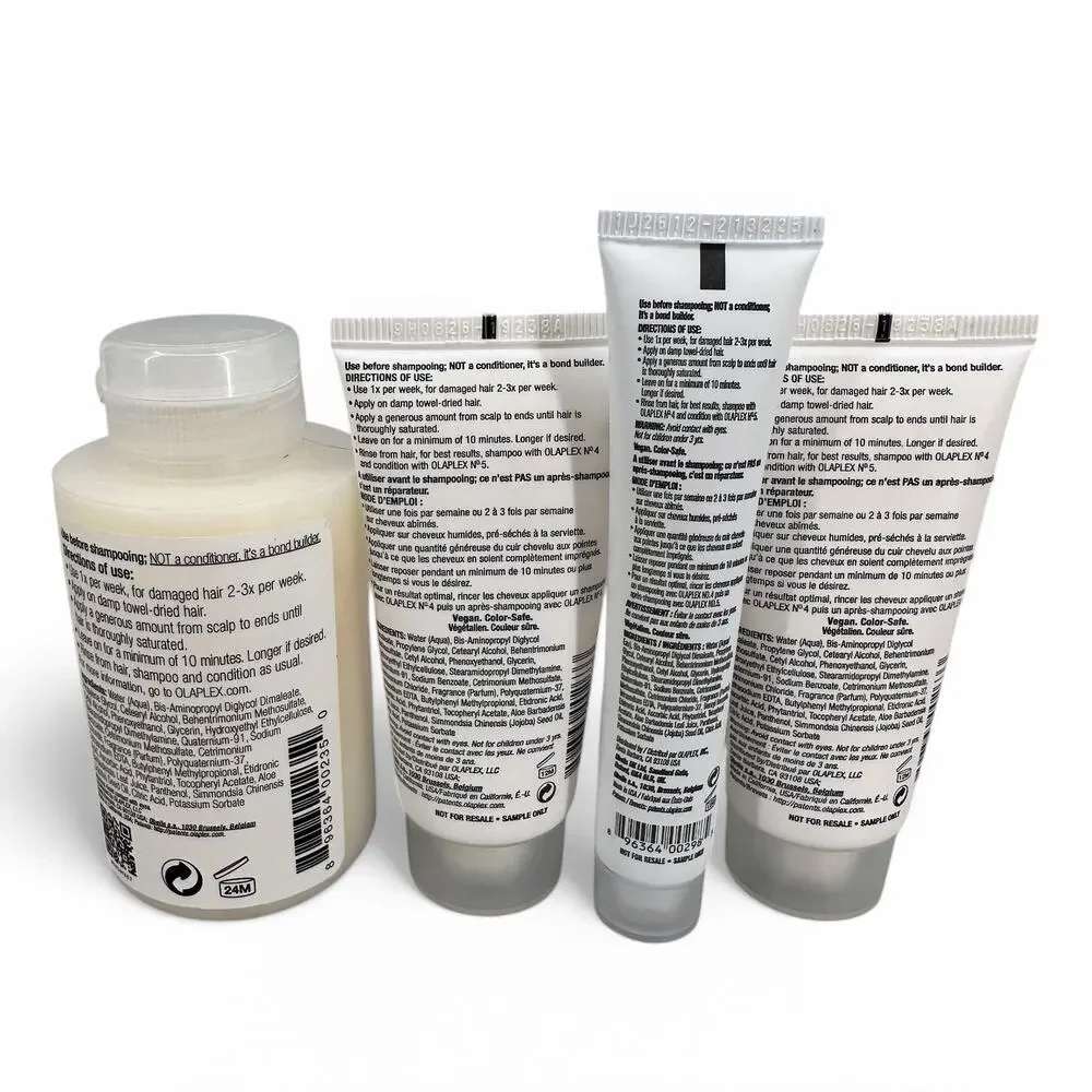 Olaplex Hair Perfector No 3 Lot 3.3 oz Bottle plus Take Home Tubes NEW